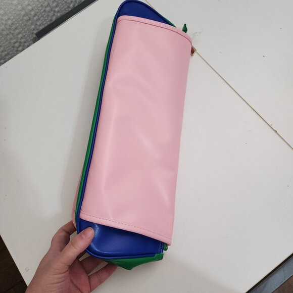 Kate Spade 'Great Hair Day ' Hair Tools Case Travel Pink Green Blue - Picture 3 of 11